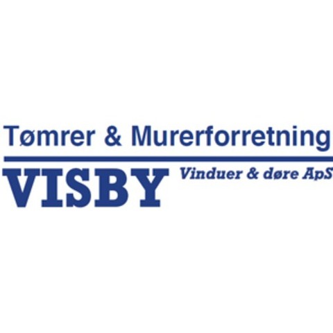 Visby Vinduer og Døre ApS Tømrer, Snedker og Mureforretning logo