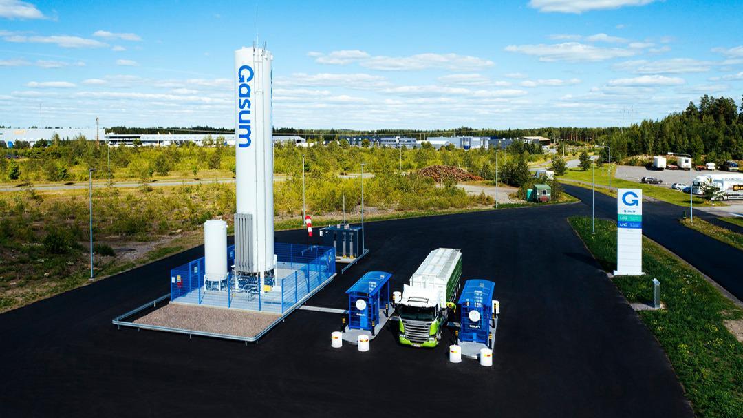 Gasum CNG/LNG Biobränsle, Håbo - 6