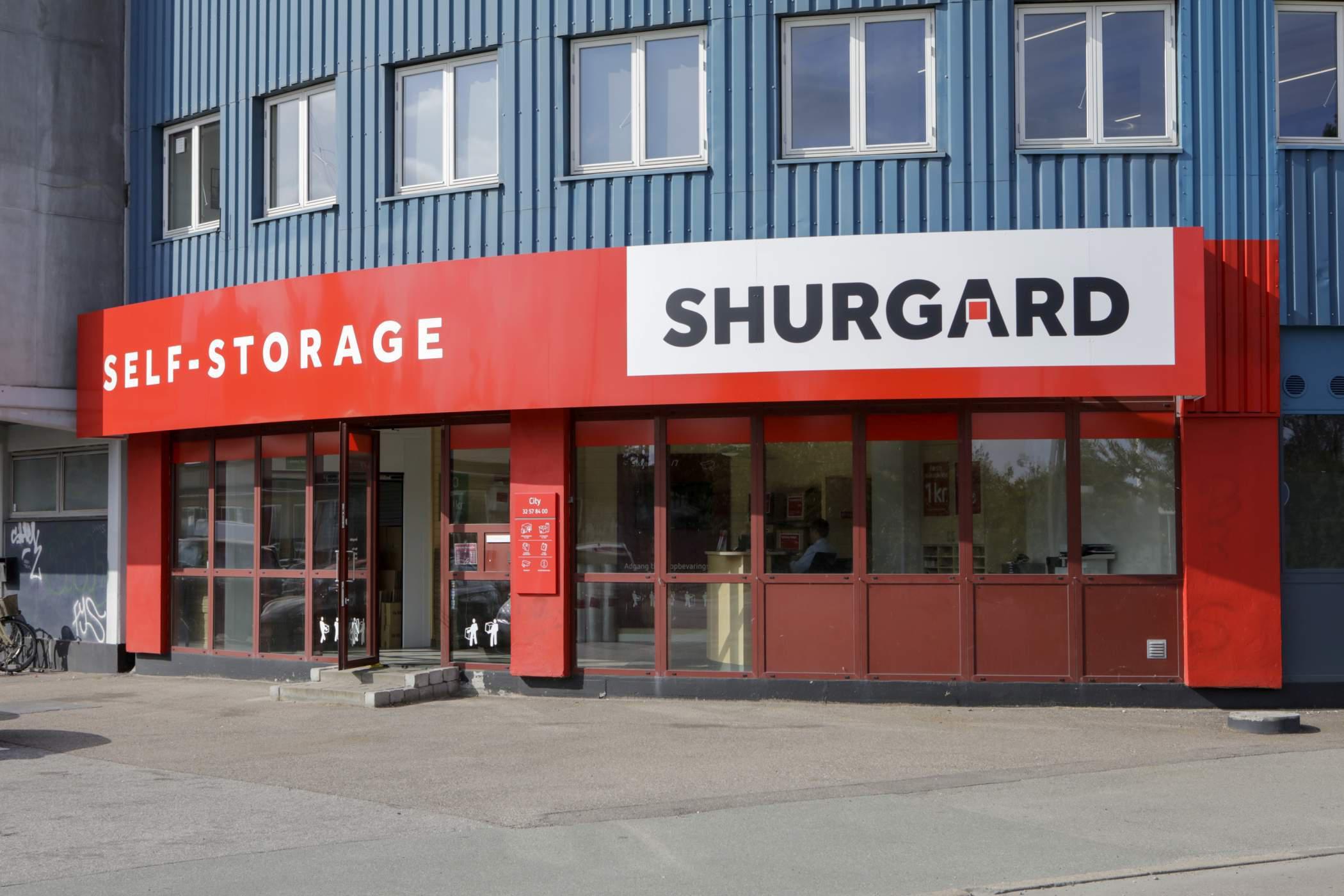 Shurgard Self Storage City Oplagringsvirksomhed, pakhusvirksomhed, København - 1